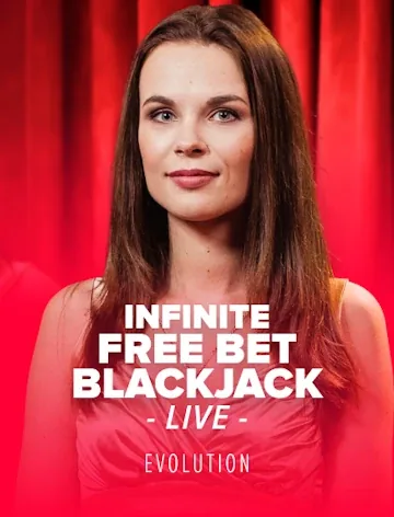 Free Bet Blackjack live table by Evolution, RTP 98.45%