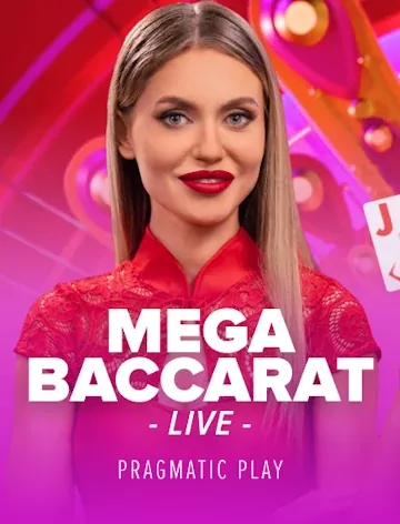 Mega Baccarat live table by Pragmatic Play, RTP 98.94%