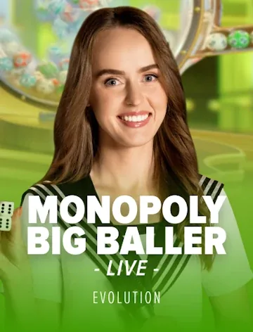 Monopoly Big Baller live show by Evolution, RTP 96.10%