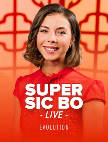 Super Sic Bo live dice table by Evolution, RTP 97.22%