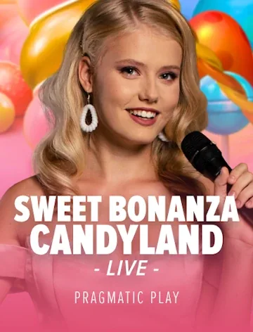 Sweet Bonanza CandyLand live show by Pragmatic Play, RTP 96.48%