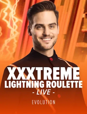 XXXtreme Lightning Roulette live table by Evolution, RTP 97.12%